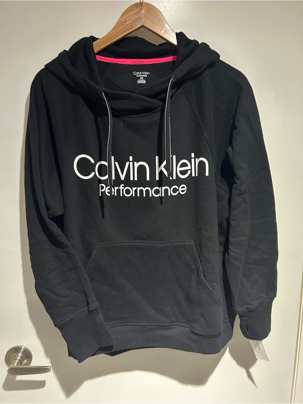 Calvin Klein Performance Women’s Black Hoodie Sweatshirt